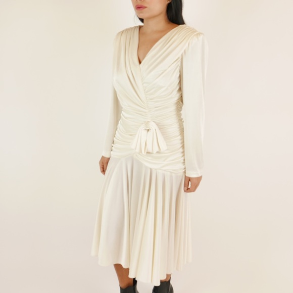 Vintage David Rose Bridal/Wedding Dress - Picture 3 of 8